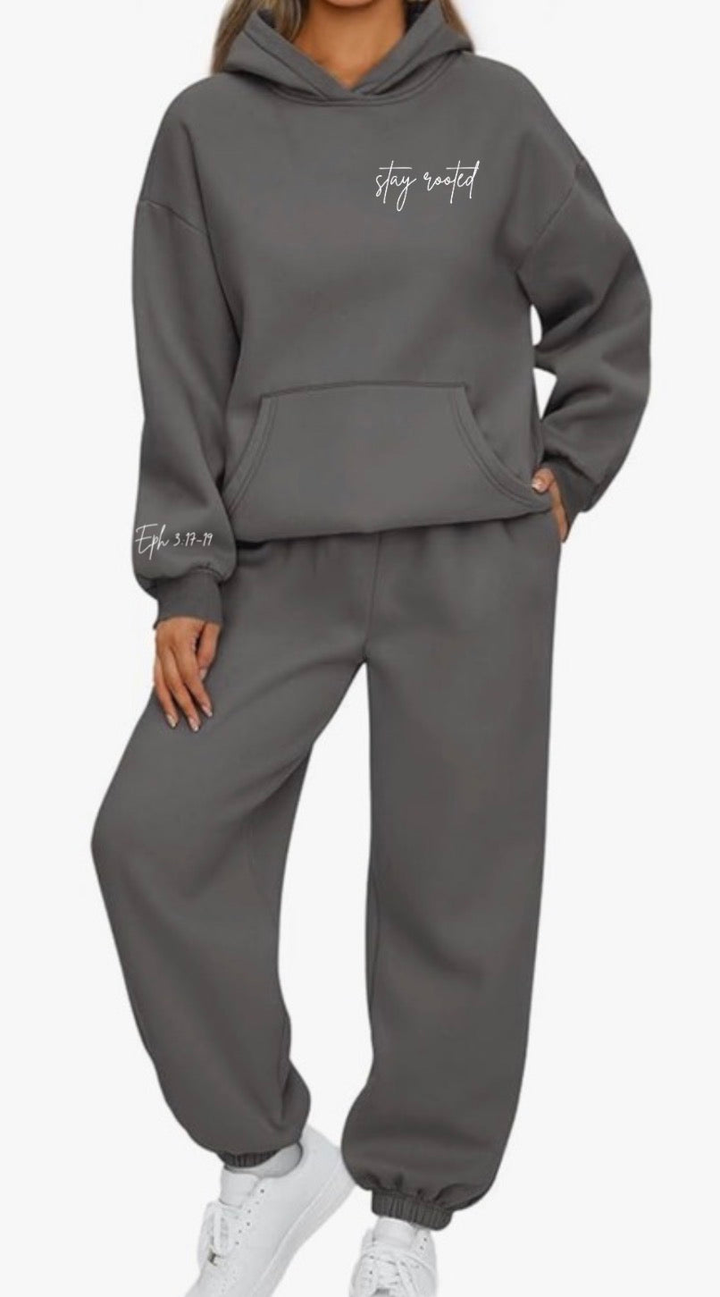 STAY ROOTED SWEATSUIT