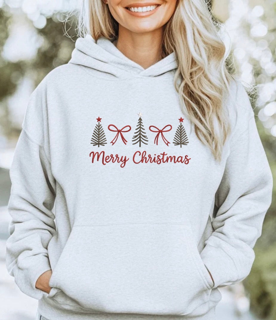 Merry Christmas - Embroidered