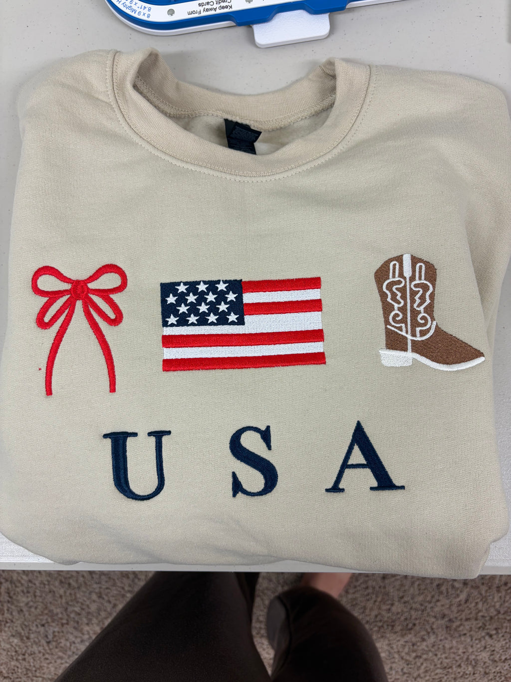 BOWS, FLAG, BOOTS - Crew