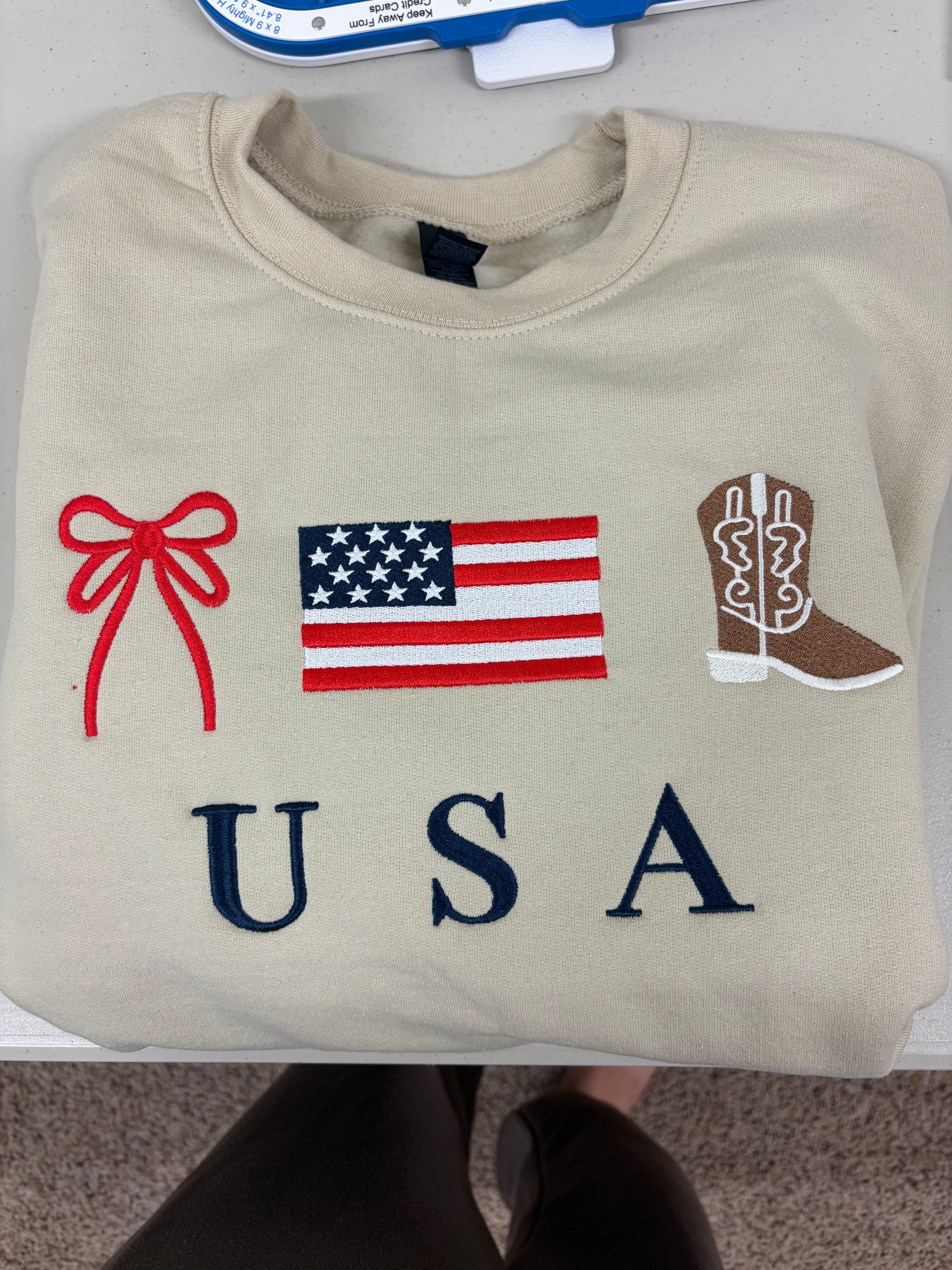 BOWS, FLAG, BOOTS - Crew