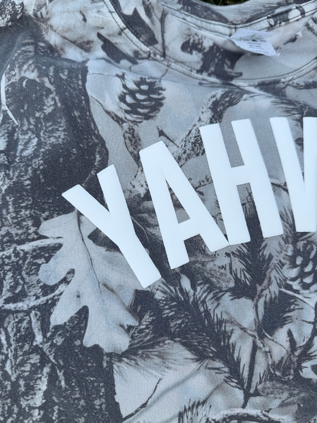 Gray Camo Tee - YAHWEH