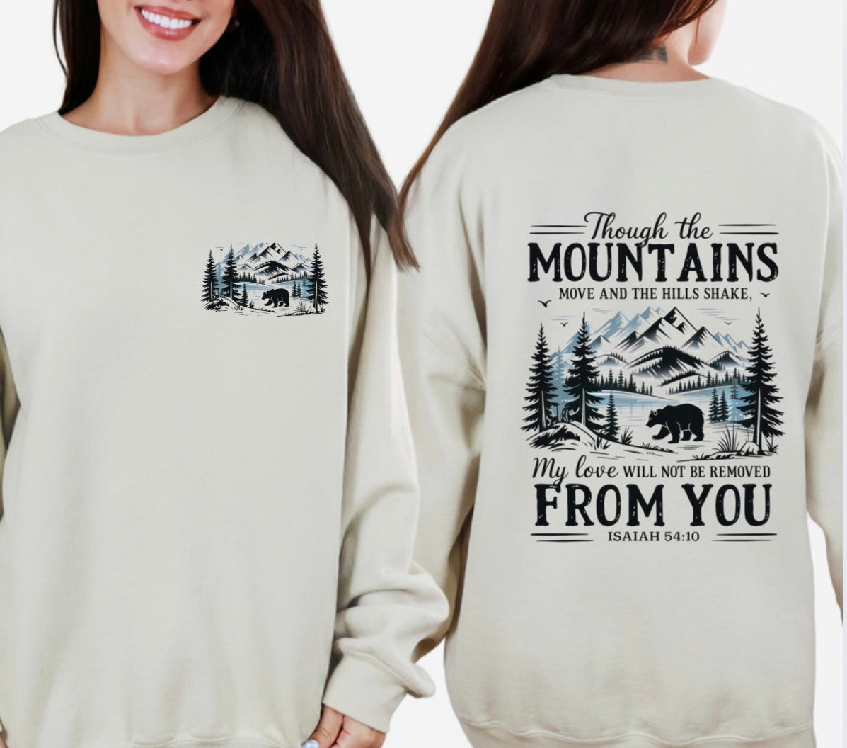 Isaiah 54:10 - crewneck