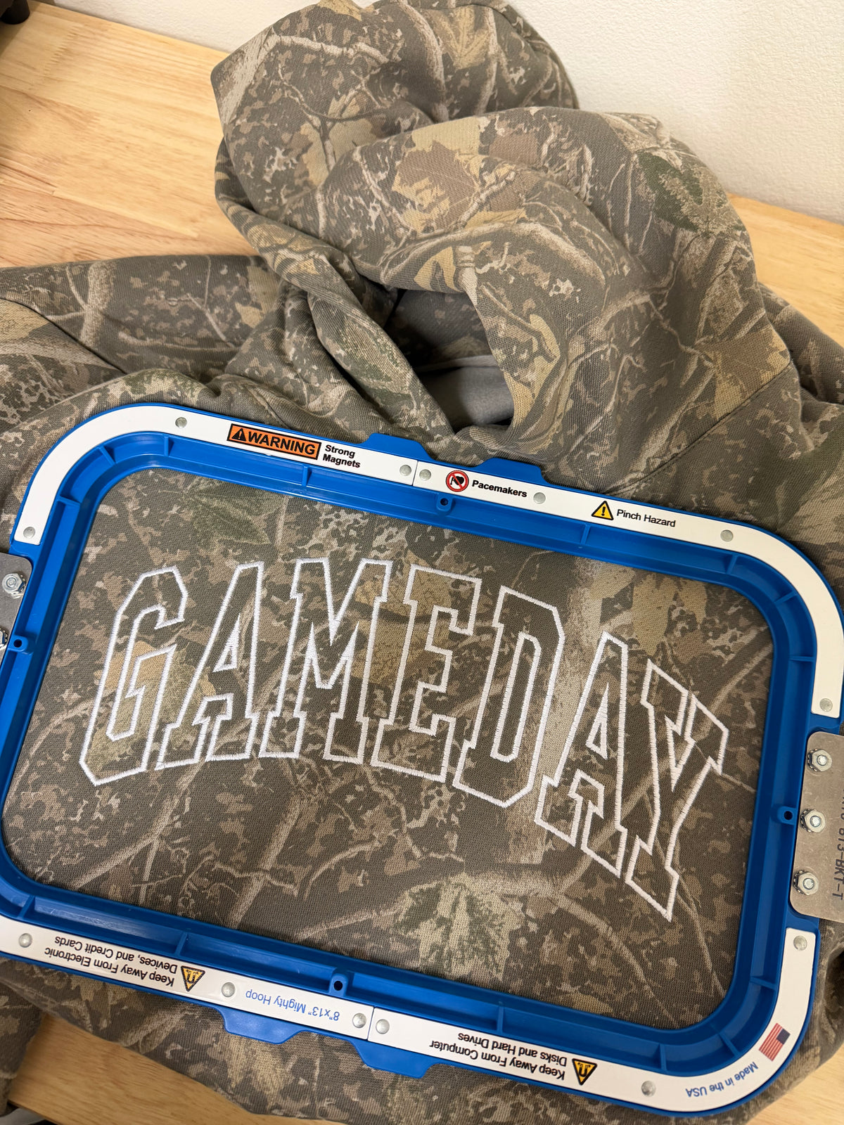 GAMEDAY - Embroidered Hoodie