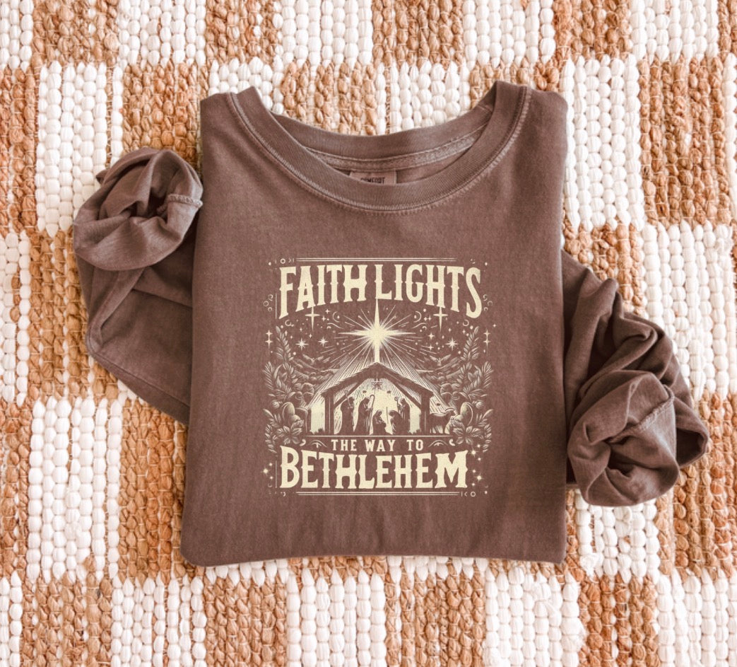 Faith Lights - Longsleeve T Shirt