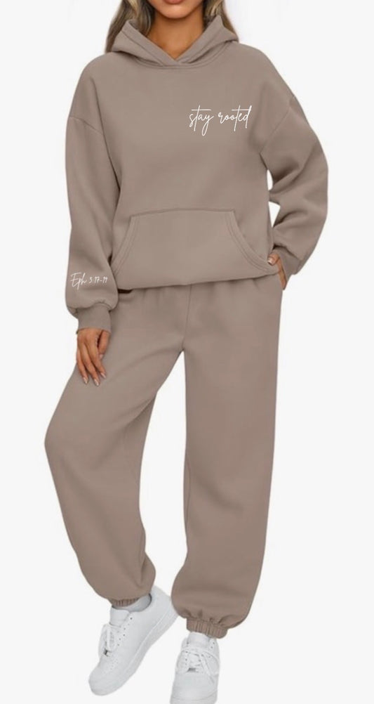 STAY ROOTED SWEATSUIT