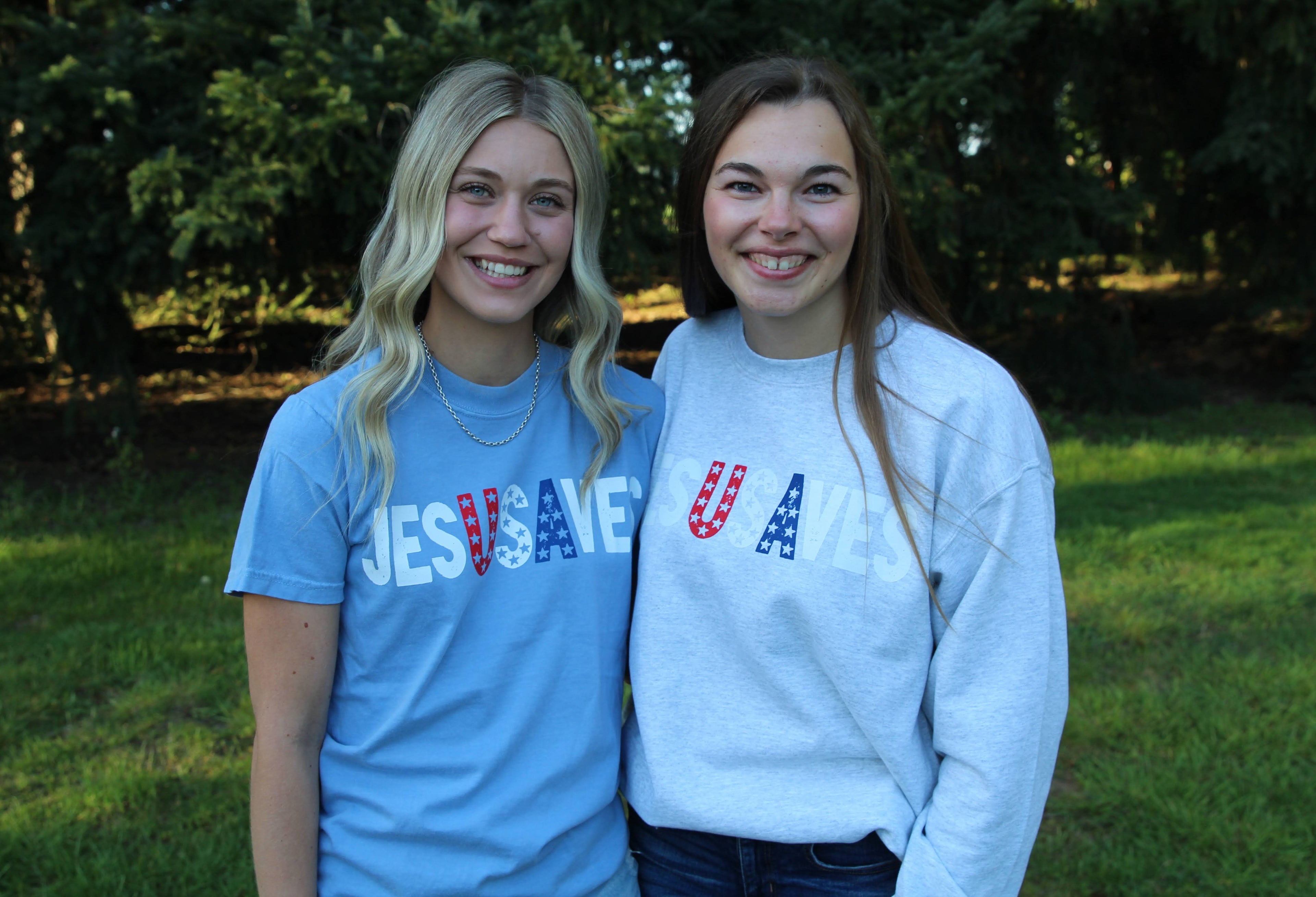 JESUS SAVES - Ash Gray Crew