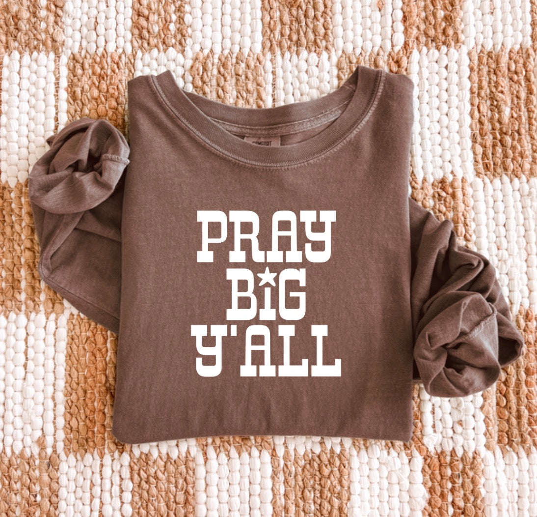 Pray Big Y’all - Longsleeve Tee