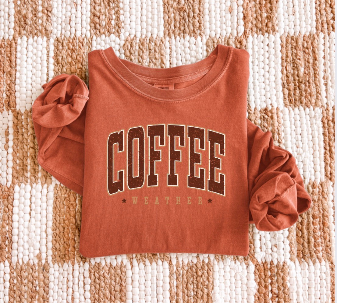 Coffee Weather - Longsleeve Tee