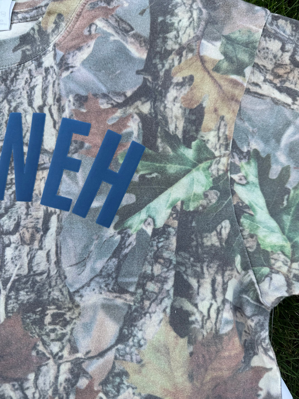 Green Camo Tee -YAHWEH