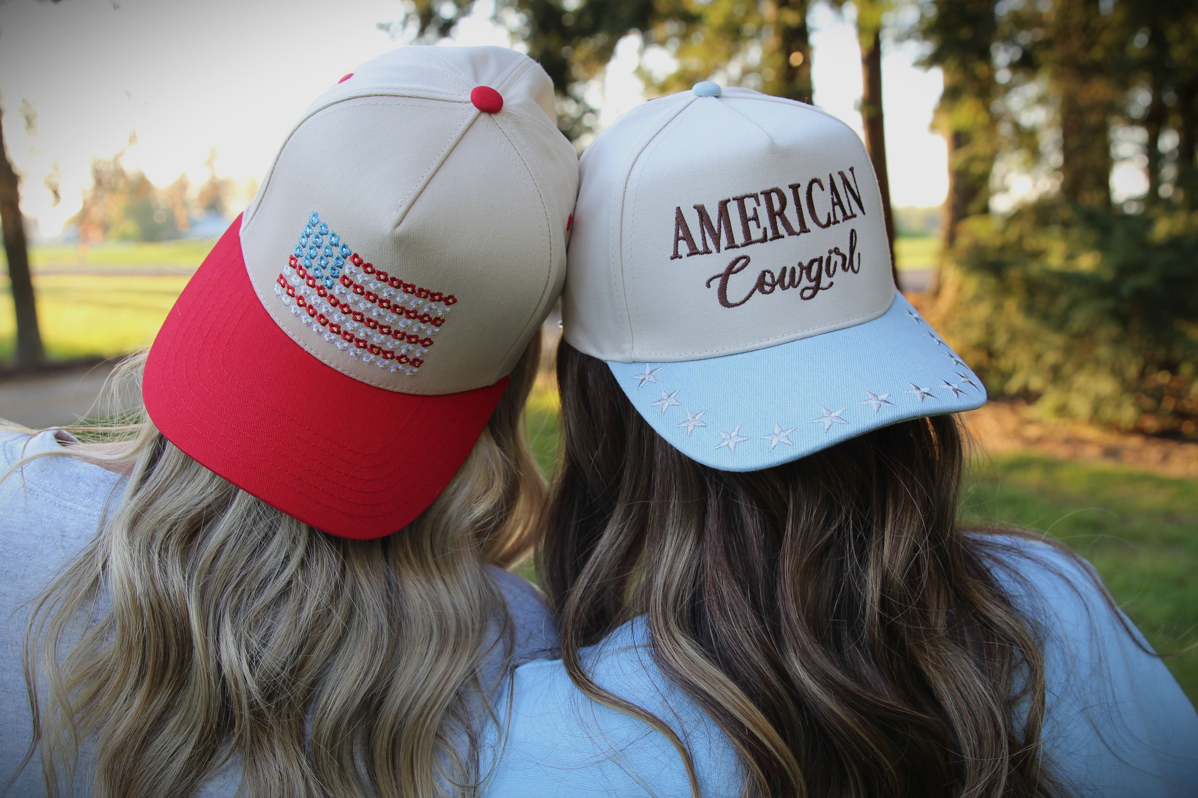 AMERICAN FLAG HAT
