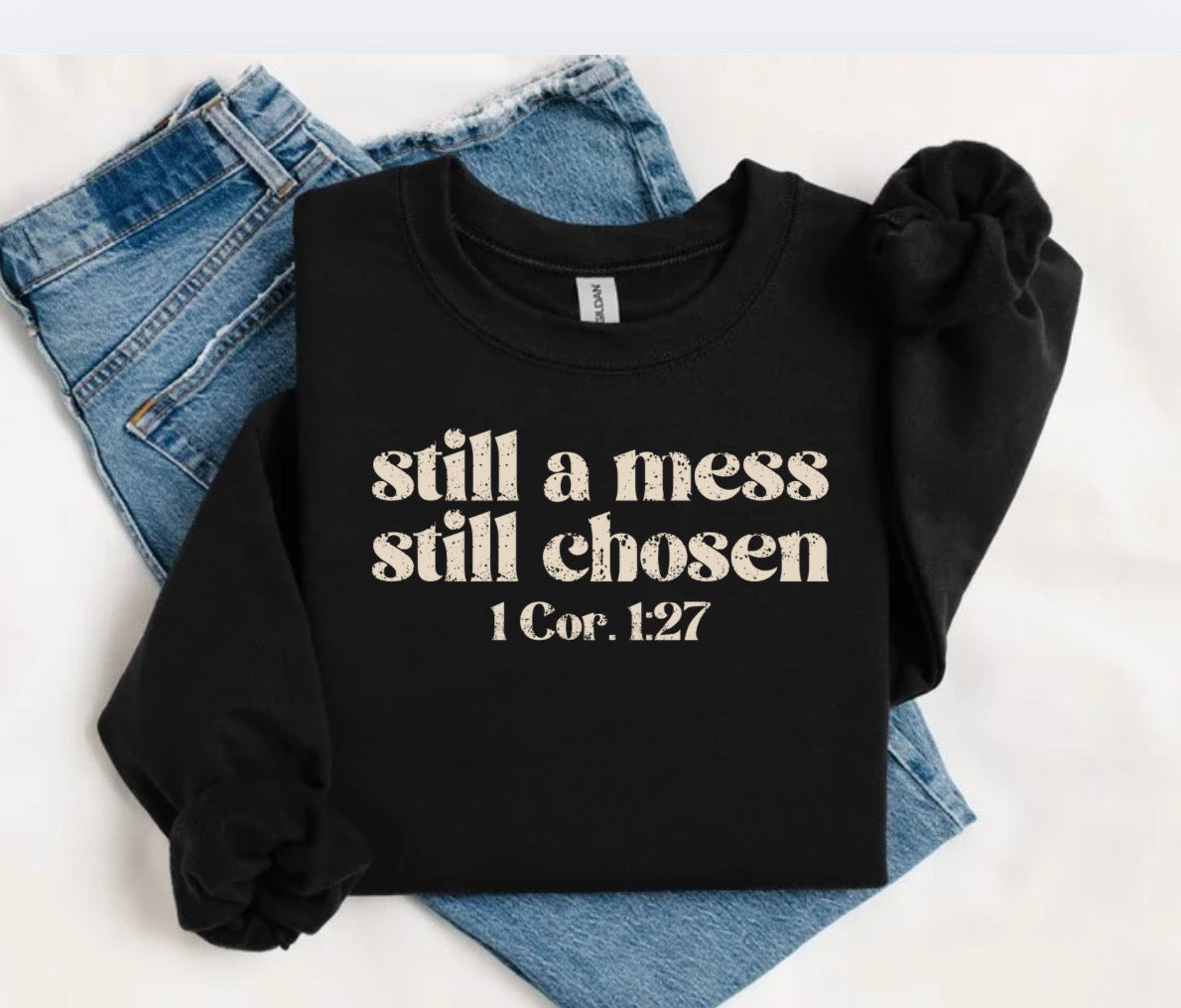 1 Cor 1:27 - crewneck