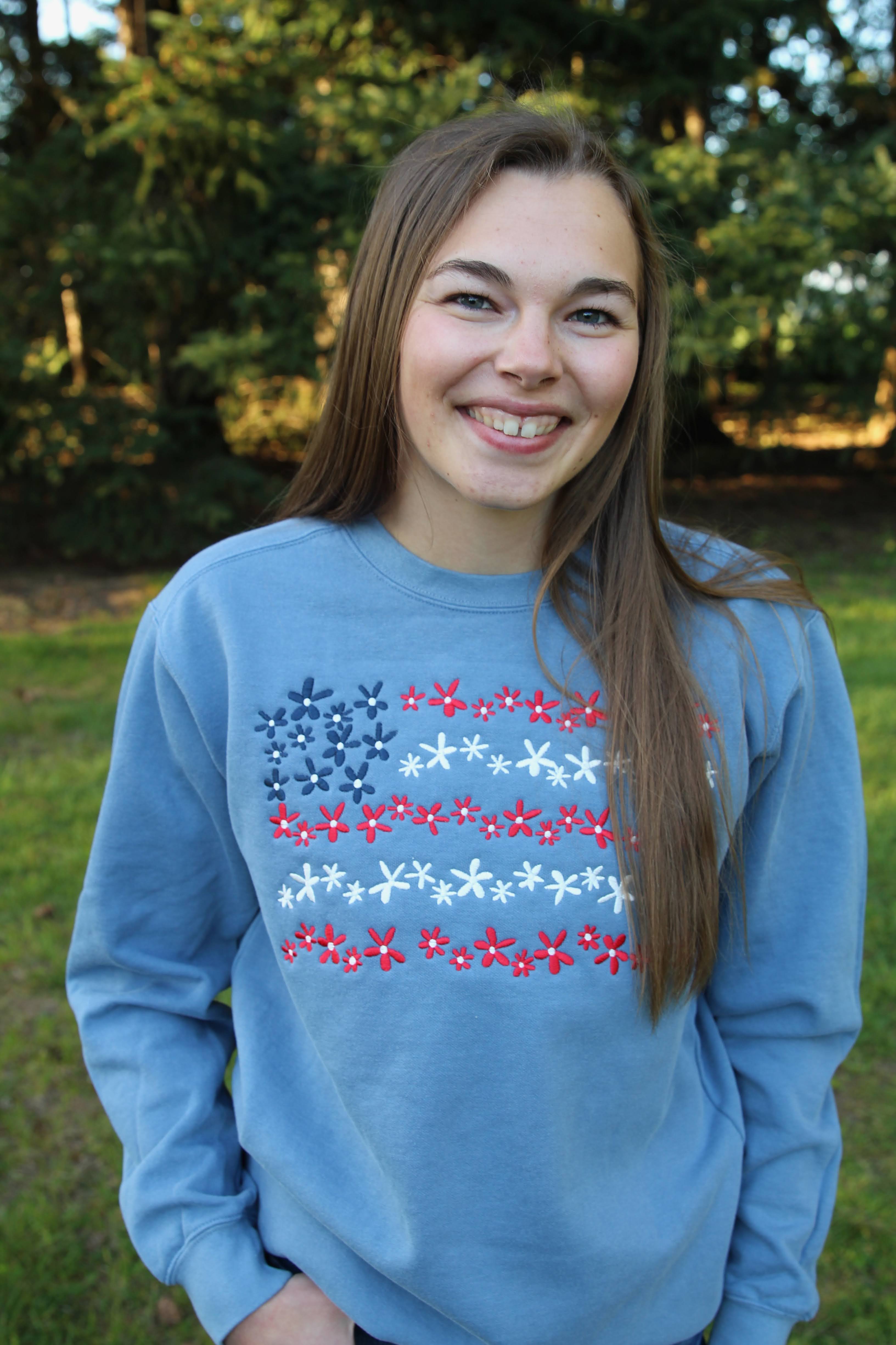 AMERICAN FLAG FLOWERS - CREW