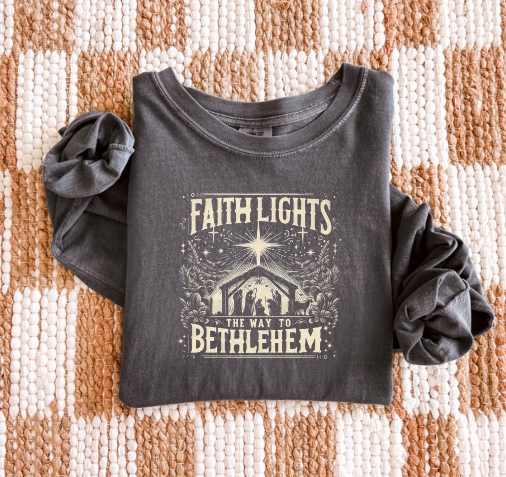 Faith Lights - Longsleeve T Shirt
